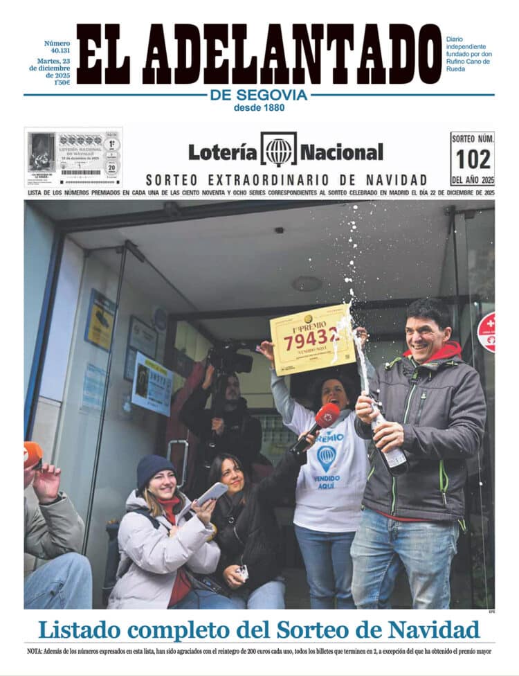 SORTEO LOTERIA DE NAVIDAD 2025 1