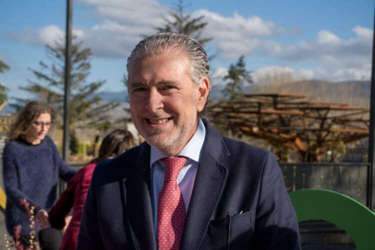 Andrés Ortega, presidente de la Federación Empresarial Segoviana.. /Héctor Criado