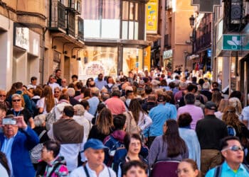 Calle Real de Segovia. Foto: Héctor Criado.