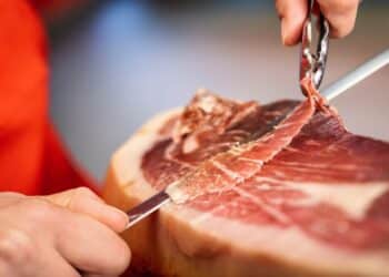 corte de jamón