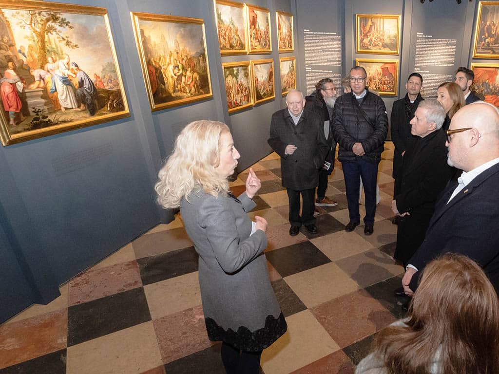 inauguracion La pintura flamenca sobre cobre en la Catedral de Segovia. Arte para evangelizar
