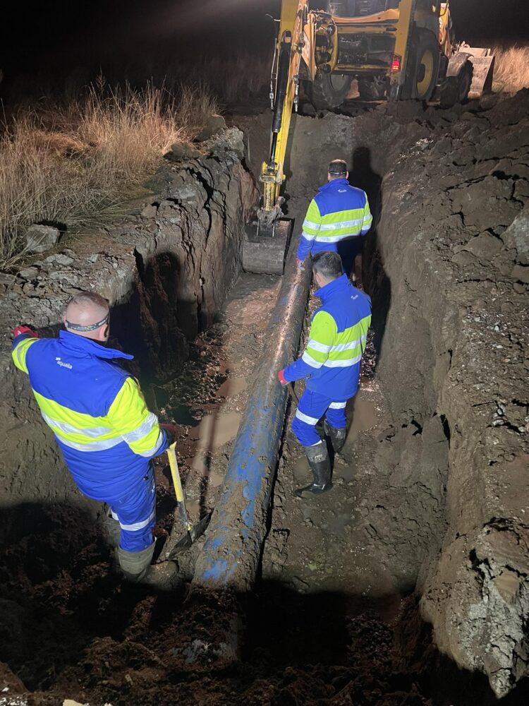 Reparación de la avería / AYTO. DE LA LASTRILLA