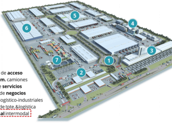 Borrador tipo o esquema basado  en proyectos similares sobre cómo  podría ser el Puerto Seco de Segovia. HINTD