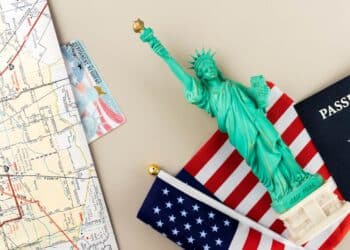 Viaje a Estados Unidos cobrando prestación