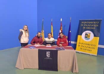 Firma del nuevo convenio de colaboración / AYTO. DE PALAZUELOS DE ERESMA