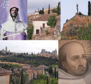 Entre las azucenas olvidado 2 La figura de San Juan de la Cruz está muy vinculada a la ciudad y los alrededores de Segovia.