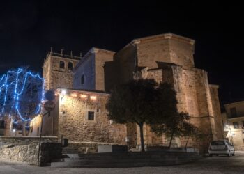 La nueva iluminación es más respetuosa con los monumentos. /DIPUTACIÓN DE SEGOVIA
