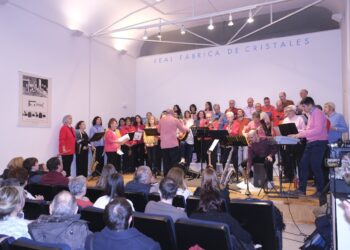 Actuación de la Coral de La Granja. /FRANCISCO SÁNCHEZ