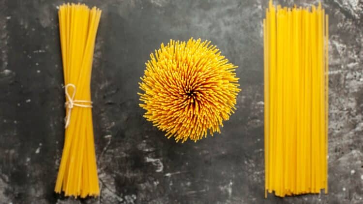 Abrir y cerrar espaguetis