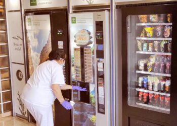Las máquinas de 'vending' de los hospitales