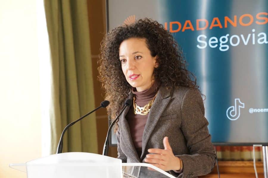 Noemí Otero, portavoz de Ciudadanos. / E.A.