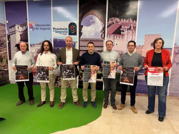 Palazuelos de Eresma celebra la Festividad de la Esperanza con actos solidarios y música flamenca 1 Instante de la presentación del evento / DIPUTACIÓN