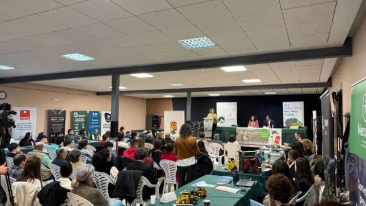 II encuentro de la Feria de Empleo Rural celebrado en Valverde del Majano.