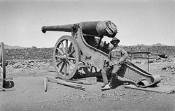 Reinado de Alfonso XIII La recta final II 4 Un artillero español.