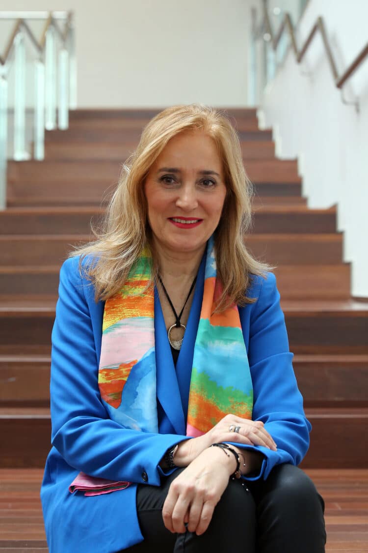 María Isabel Núñez, presidenta del Consejo Escolar de Castilla y León. Foto: Rubén Cacho.