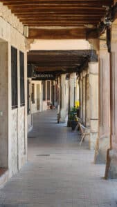Turégano y su fortaleza 5 Los soportales, una seña de identidad a lo largo de todo el territorio segoviano.
