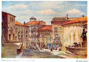 La iglesia de San Martín y la plaza de las Sirenas (II) 4 14 Sidney Causer 1936