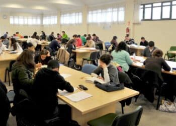 Sala de estudio de San José. /KAMARERO