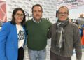 El CEO de Mundo Laboral, Jorge Miguel Peña y la presidenta de la ASPD, Elena Gutiérrez, tras la firma./ASPD