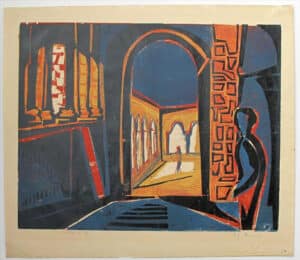 La iglesia de San Martín y la plaza de las Sirenas (II) 7 17 Karl Heinze Kliemann 1952