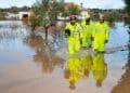 Situación en Ciudad Rodrigo, Salamanca, tras desbordarse el río. / Vicente