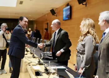 Comparecencia de suárez-Quiñones en las Cortes sobre los incendios de este verano. / Leticia Pérez