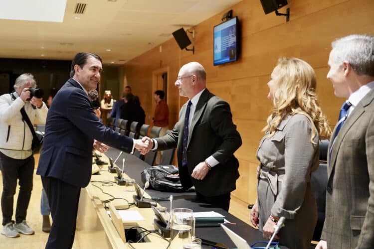 Comparecencia de suárez-Quiñones en las Cortes sobre los incendios de este verano. / Leticia Pérez