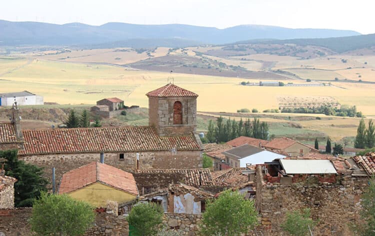 La ciudad romana de Augustóbriga se encuentra bajo el actual pueblo de Muro, en Soria.