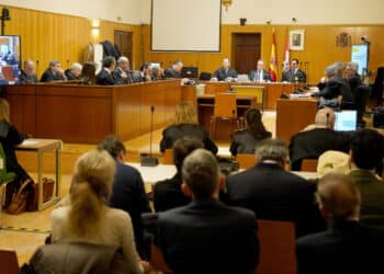 Concluye el juicio por la “trama eólica”, tras más de cuatro meses de sesiones. / Leticia Pérez