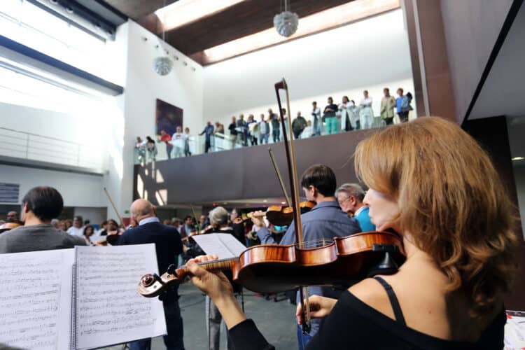 La OSCyL celebra el XII Maratón Musical entre el 26 y el 30 de enero 1 La primera actuación tendrá lugar en el Centro de Día de Personas Mayores de El Espinar (Segovia). / Miriam Chacón