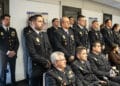 Acto por el 202 aniversario de la Policía Nacional en la Comisaría de Segovia. / HÉCTOR CRIADO