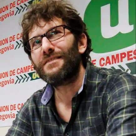 El campo segoviano rechaza el acuerdo con Mercosur: precios bajos e inseguridad alimentaria 3 César Acebes, Presidente de Unión Campesinos de Segovia-UCCL.