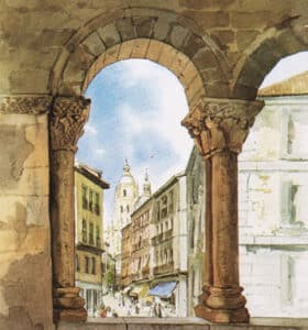 La iglesia de San Martín y la plaza de las Sirenas (III) 4 23 Leoncio Martinez Cameno
