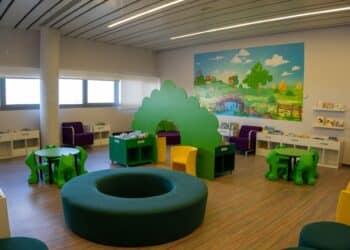 Sala infantil de la biblioteca. /HÉCTOR CRIADO