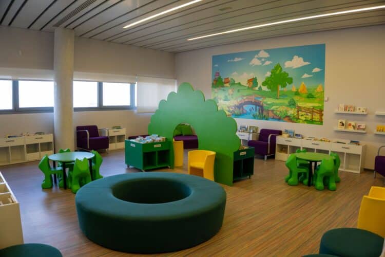 Vuelven las actividades para fomentar la lectura en la biblioteca pública 1 Sala infantil de la biblioteca. /HÉCTOR CRIADO