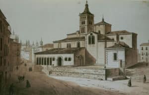 La iglesia de San Martín y la plaza de las Sirenas (I) 3 3 J M Avria 1843
