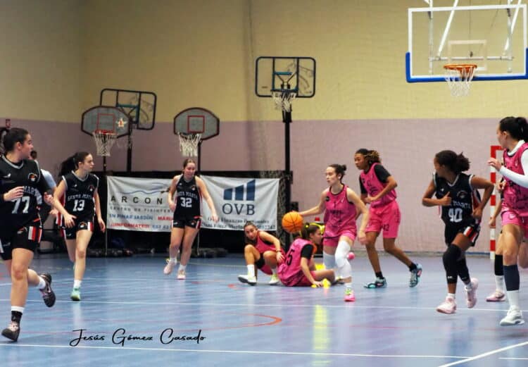 Instante de partido del Cochinillo Segoviano durante la presente temporada./CD SPORDEPORTE