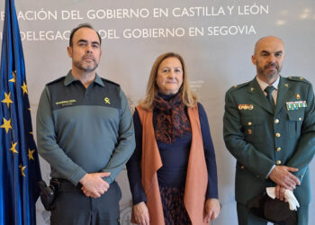 Benito Donate, Marian Rueda y Juan Llorente. / SUBDELEGACIÓN DEL GOBIERNO