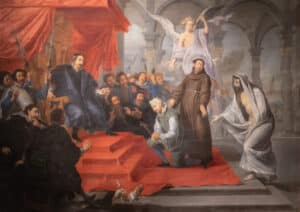 “Cuando uno comprende de verdad una escena la obra se abre de una manera impresionante” 2 Bilocación de San Antonio. Willem van Herp y taller.