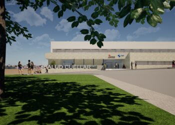 Diseño previsto para el Centro de Salud de Cuéllar cuando esté finalizado. /JUNTA DE CASTILLA Y LEÓN