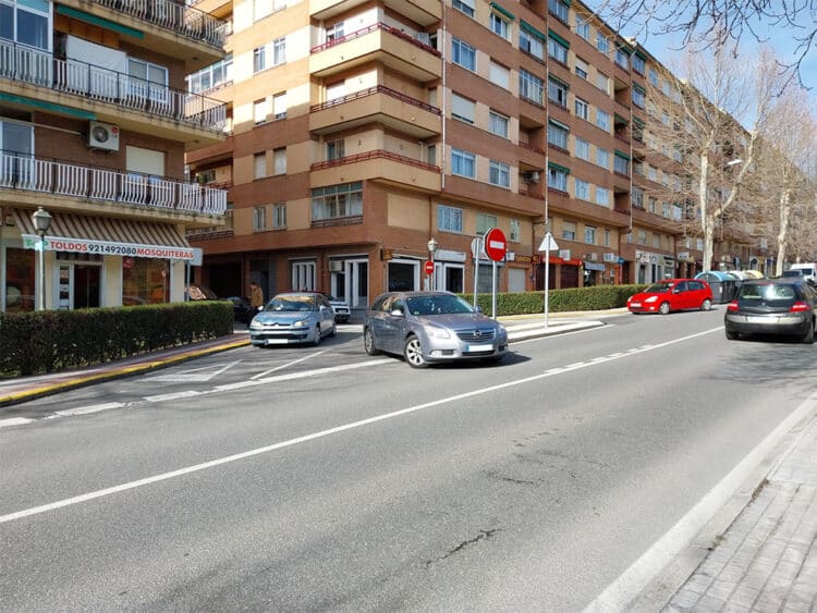 Calle Jesús Unturbe y Carretera Villacastín de Segovia. / E.A.