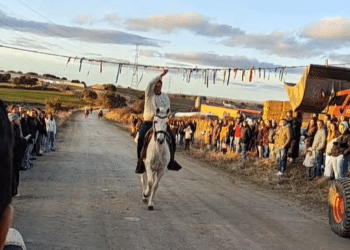 Momento de una de las carreras. /AYUNTAMIENTO OTERO DE HERREROS