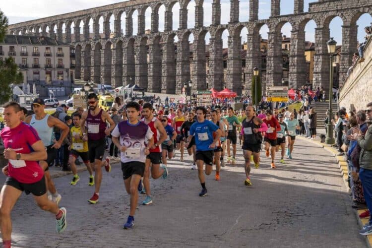 Los participantes durante un instante de la prueba de la edición pasada./E.A