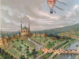 En la colina El Trocadero se construyeron los edificios para la Exposición Universal de París de 1878.