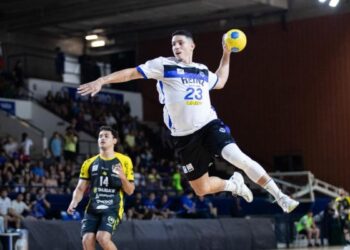 Marquinhos durante un encuentro con el EC Pinheiros./BM NAVA