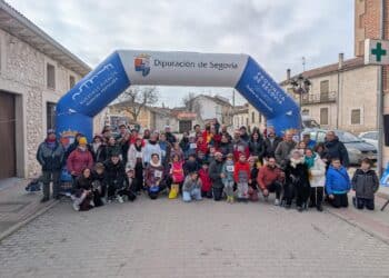 San Silvestre celebrada en Fuentesaúco de Fuentidueña / DIPUTACIÓN