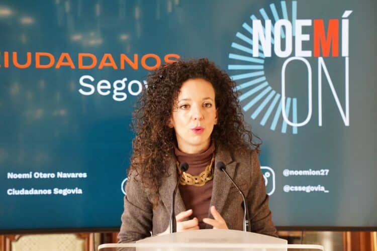 Noemí Otero, portavoz de Ciudadanos en Segovia.. / Ciudadanos