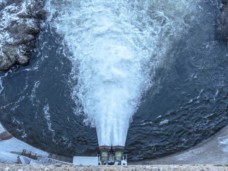 Aliviaderos del Pontón Alto. / KAMARERO