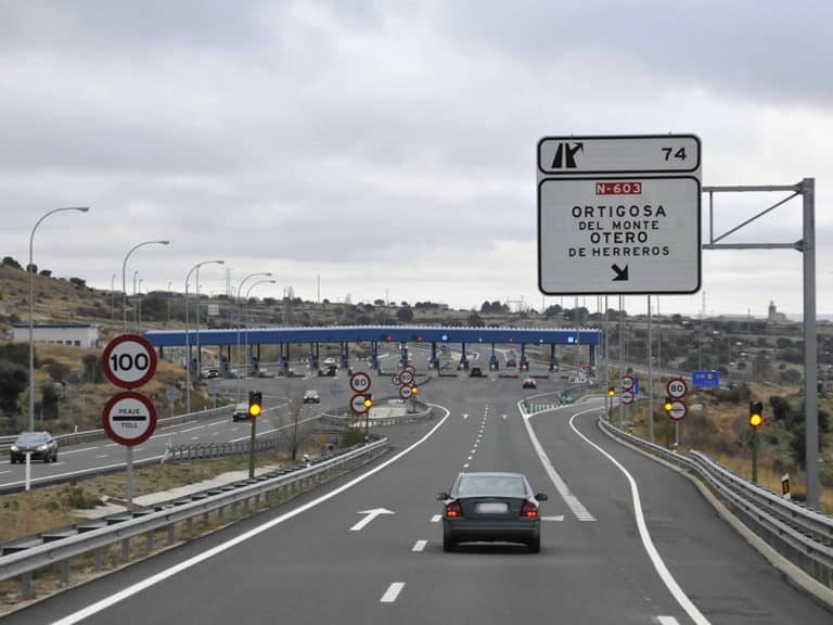 El peaje perpetuo de la AP-6 y la AP-61: una injusticia que ya no se sostiene 2 Peaje AP-61.