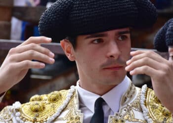 El novillero de El Espinar Curro Muñoz. / A.M.